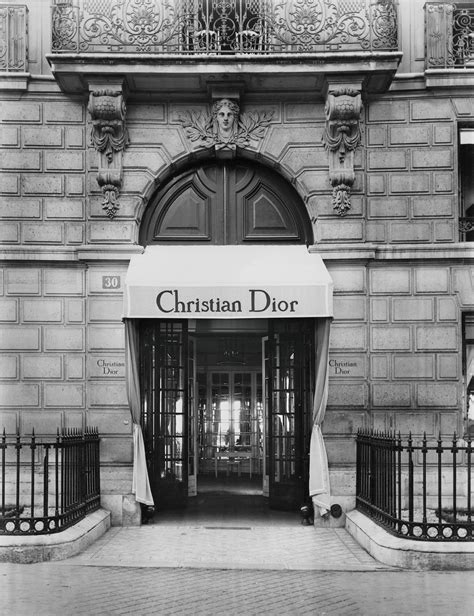 first dior store|dior boutique history.